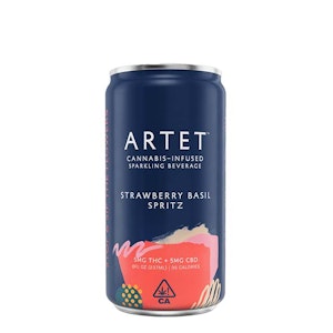 Artet - LIVE RESIN STRAWBERRY BASIL SPRITZ 4PK