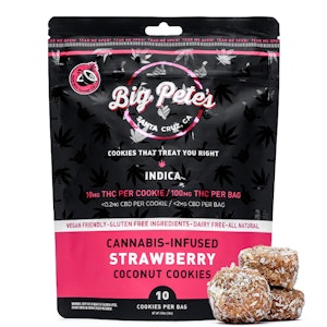 Big pete's - STRAWBERRY COCONUT COOKIES