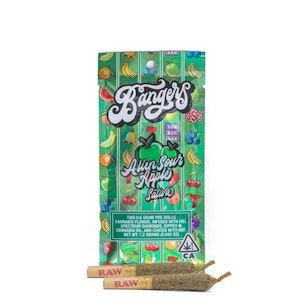 Bangers - ALIEN SOUR APPLE 2-PACK