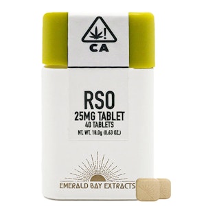 Emerald bay extracts - LEMON CHERRY GELATO TABLETS - 25MG